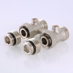 Узел для нижнего подключения радиатора (комплект) Valtec 1/2" х 3/4