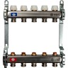 STOUT Коллектор из нержавеющей стали без расходомеров 1"-3/4" 5 вых.
